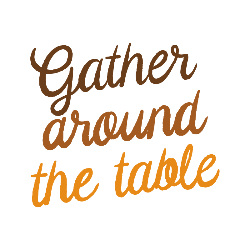 Thanksgiving Designs Magnet - 2" x 2" Square