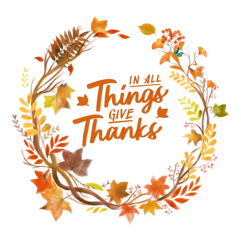 Thanksgiving Designs Magnet - 2" x 2" Square