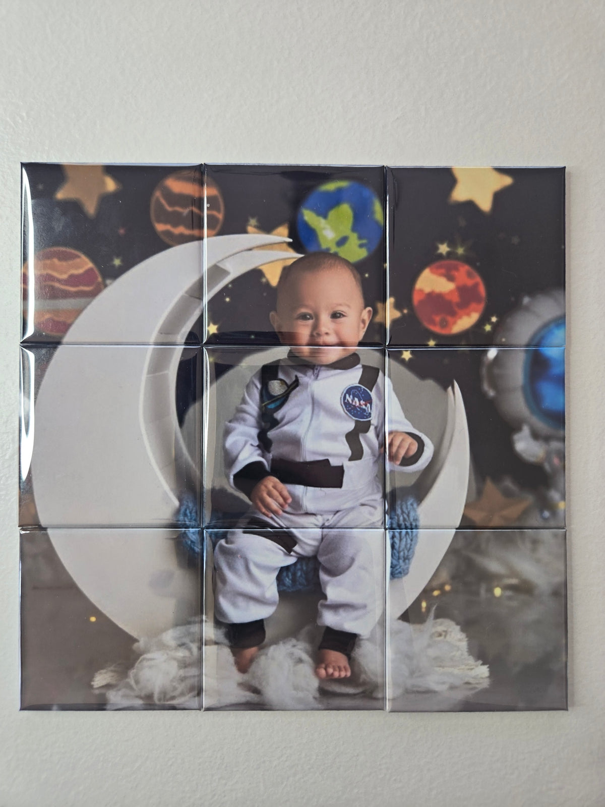 Custom Photo Puzzle Magnet - 2" x 2" Square
