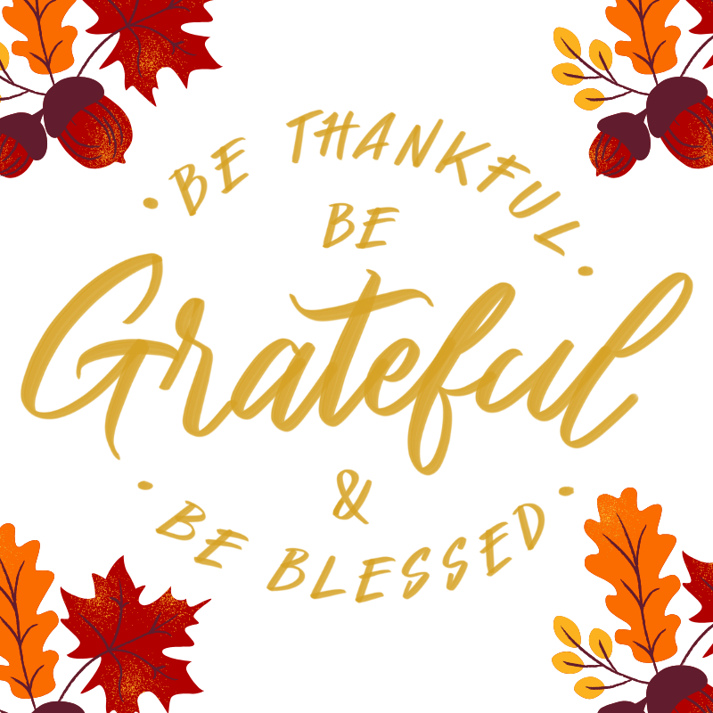 Thanksgiving Designs Magnet - 2" x 2" Square