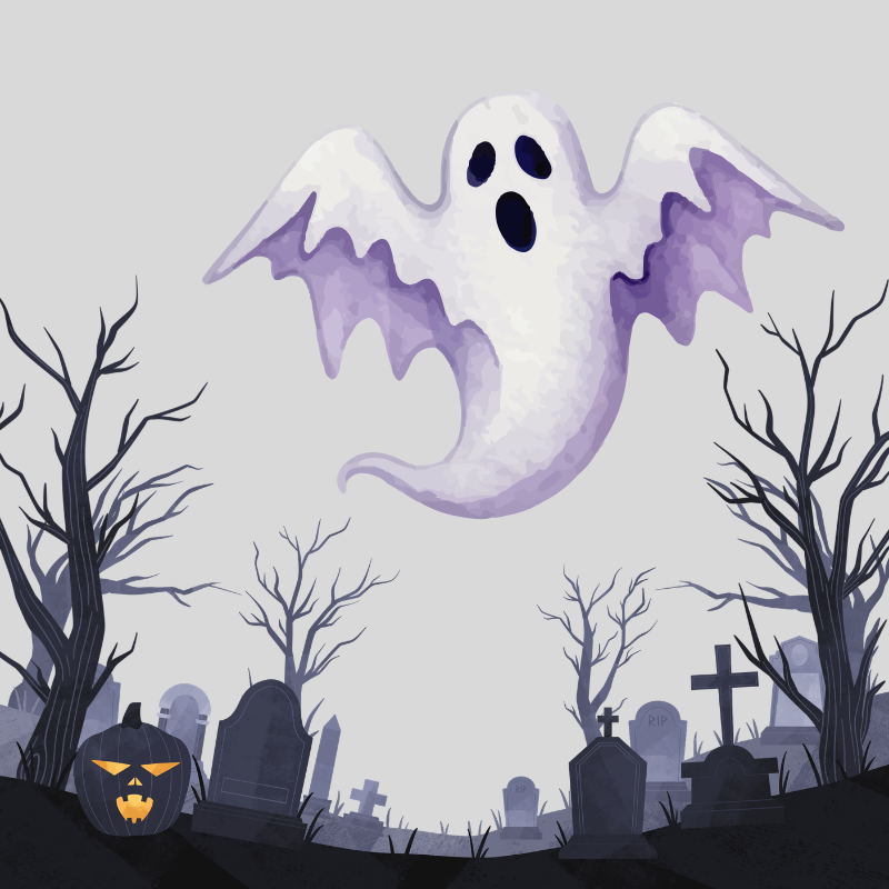 Halloween Designs Magnet - 2" x 2" Square