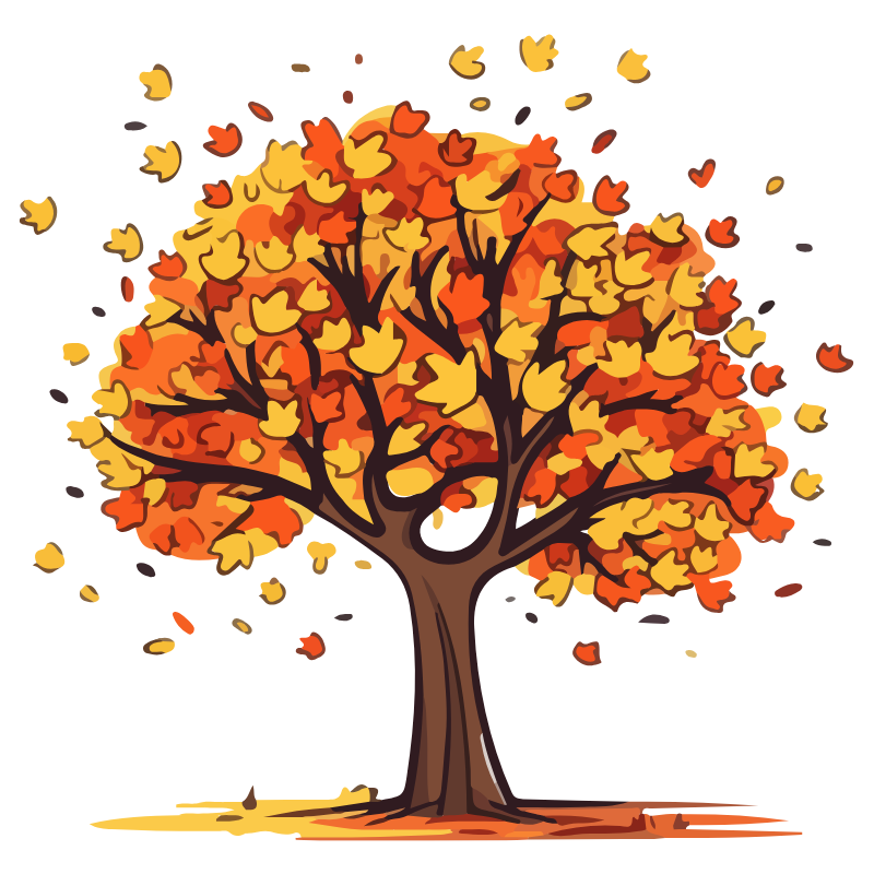 Thanksgiving Designs Magnet - 2" x 2" Square